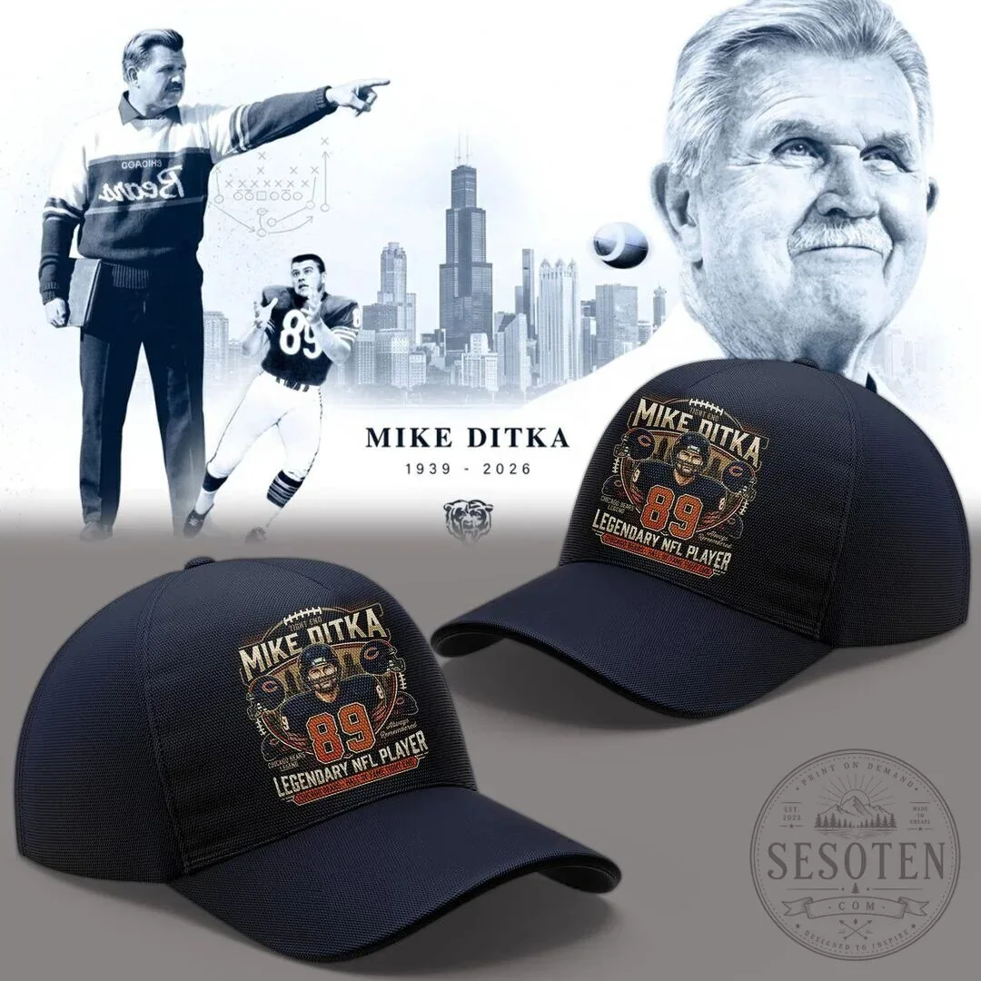 Mike Ditka Chicago Bears Football Legend Forever Da Coach Sweatshirt 9 Mike Ditka Chicago Bears Football Legend Forever Da Coach Sweatshirt
