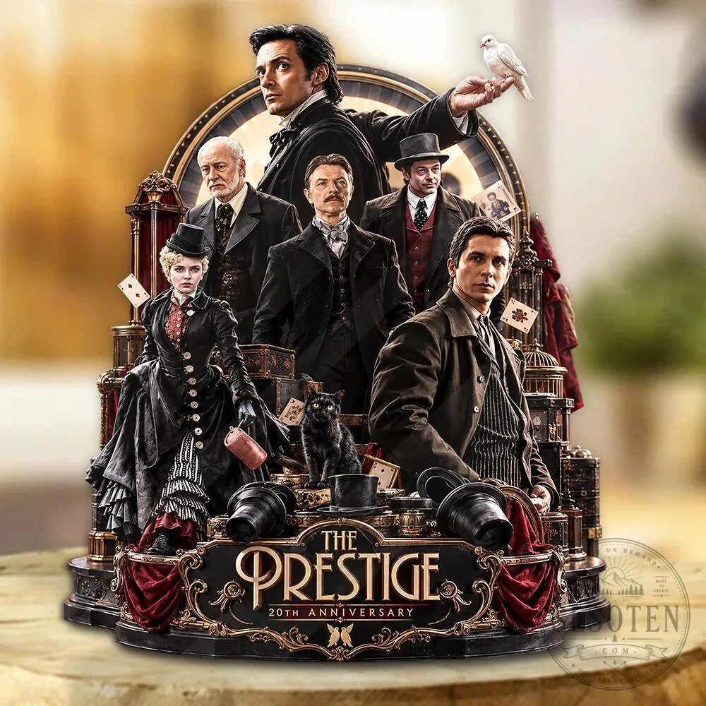 The Prestige 20th Anniversary Movie Poster Acrylic Block Display 21 The Prestige 20th Anniversary Movie Poster Acrylic Block Display
