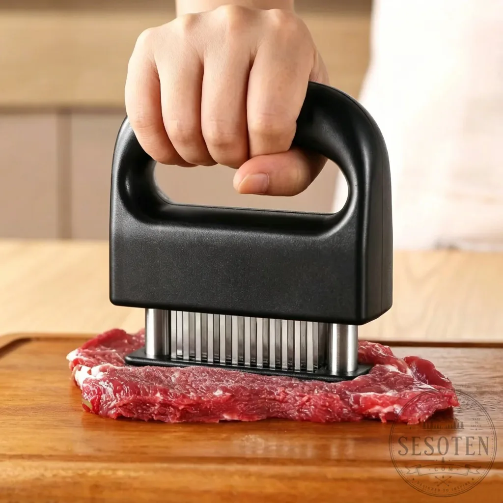 Professional 48-Blade Stainless Steel Meat Tenderizer Tool for Kitchen Cooking Professional 48-Blade Stainless Steel Meat Tenderizer Tool for Kitchen Cooking