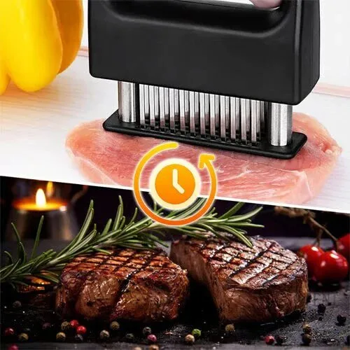 Professional 48-Blade Stainless Steel Meat Tenderizer Tool for Kitchen Cooking 31 Professional 48-Blade Stainless Steel Meat Tenderizer Tool for Kitchen Cooking