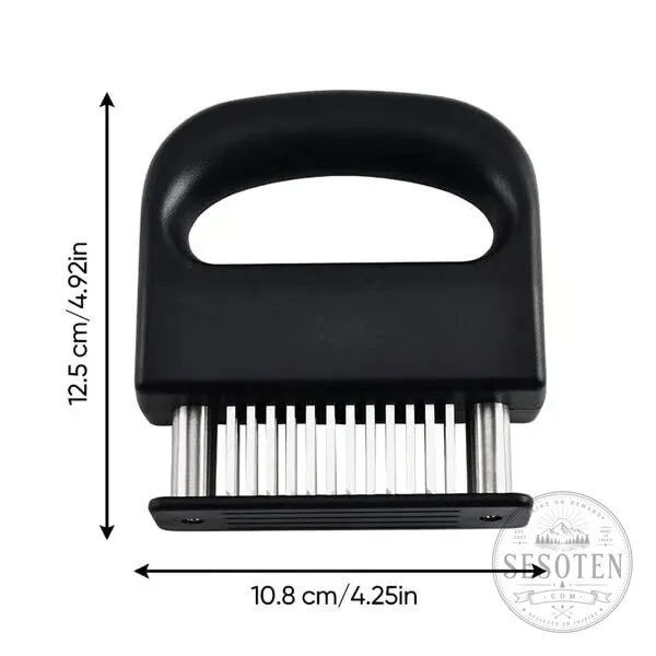 Professional 48-Blade Stainless Steel Meat Tenderizer Tool for Kitchen Cooking 33 Professional 48-Blade Stainless Steel Meat Tenderizer Tool for Kitchen Cooking