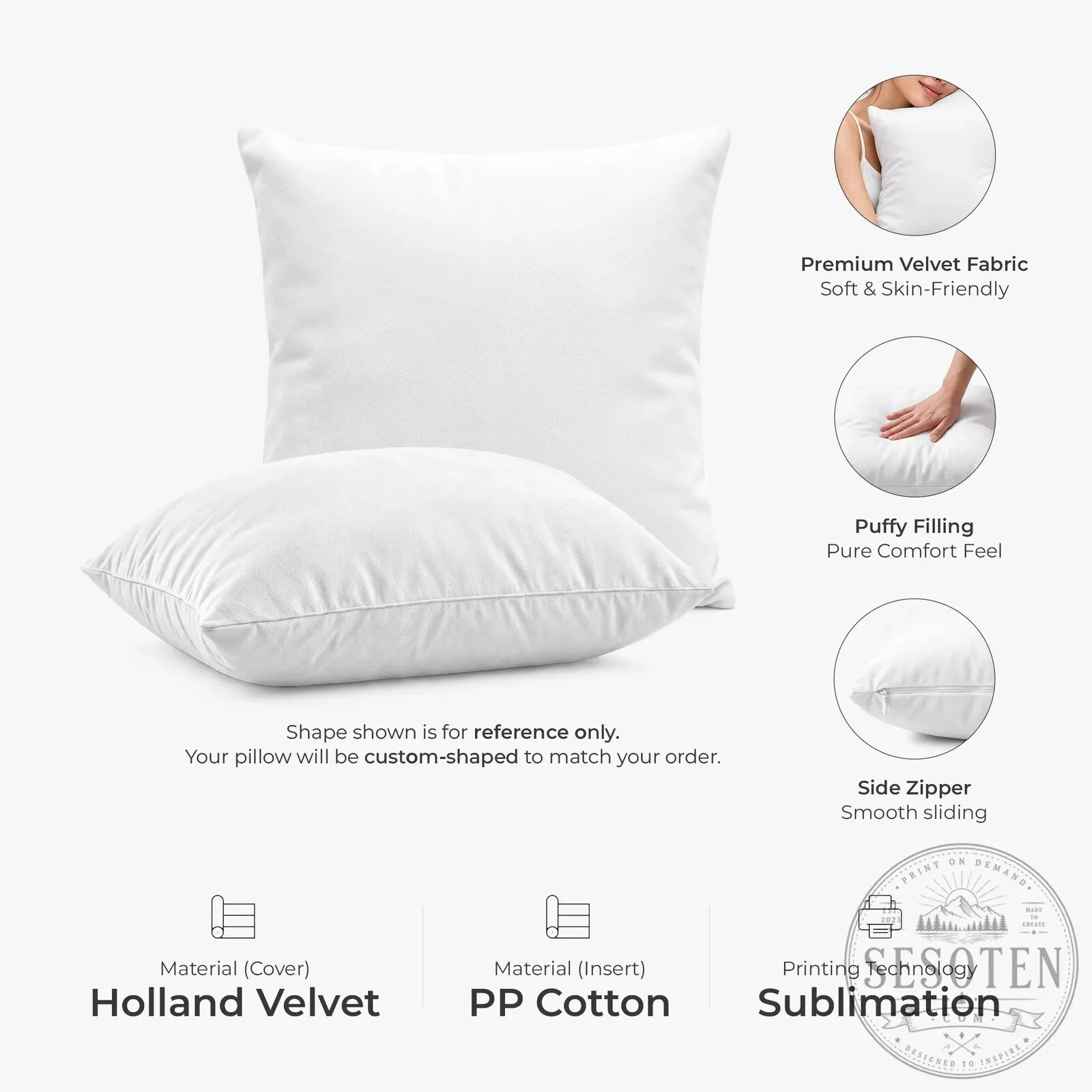 Personalized Pillow in the Shape of Your Pet's Photo - Ideal Gift for Dog and Cat Lovers 10 Personalized Pillow in the Shape of Your Pet