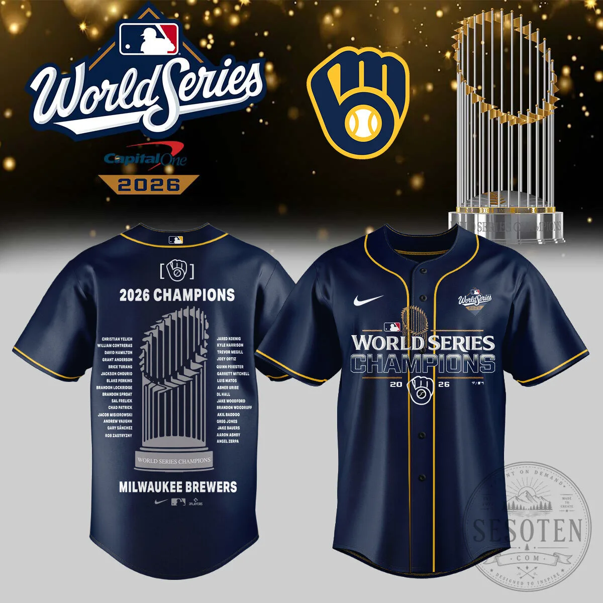 2026 World Series Champions Jersey for Milwaukee Brewers Baseball Enthusiasts 84 2026 World Series Champions Jersey for Milwaukee Brewers Baseball Enthusiasts