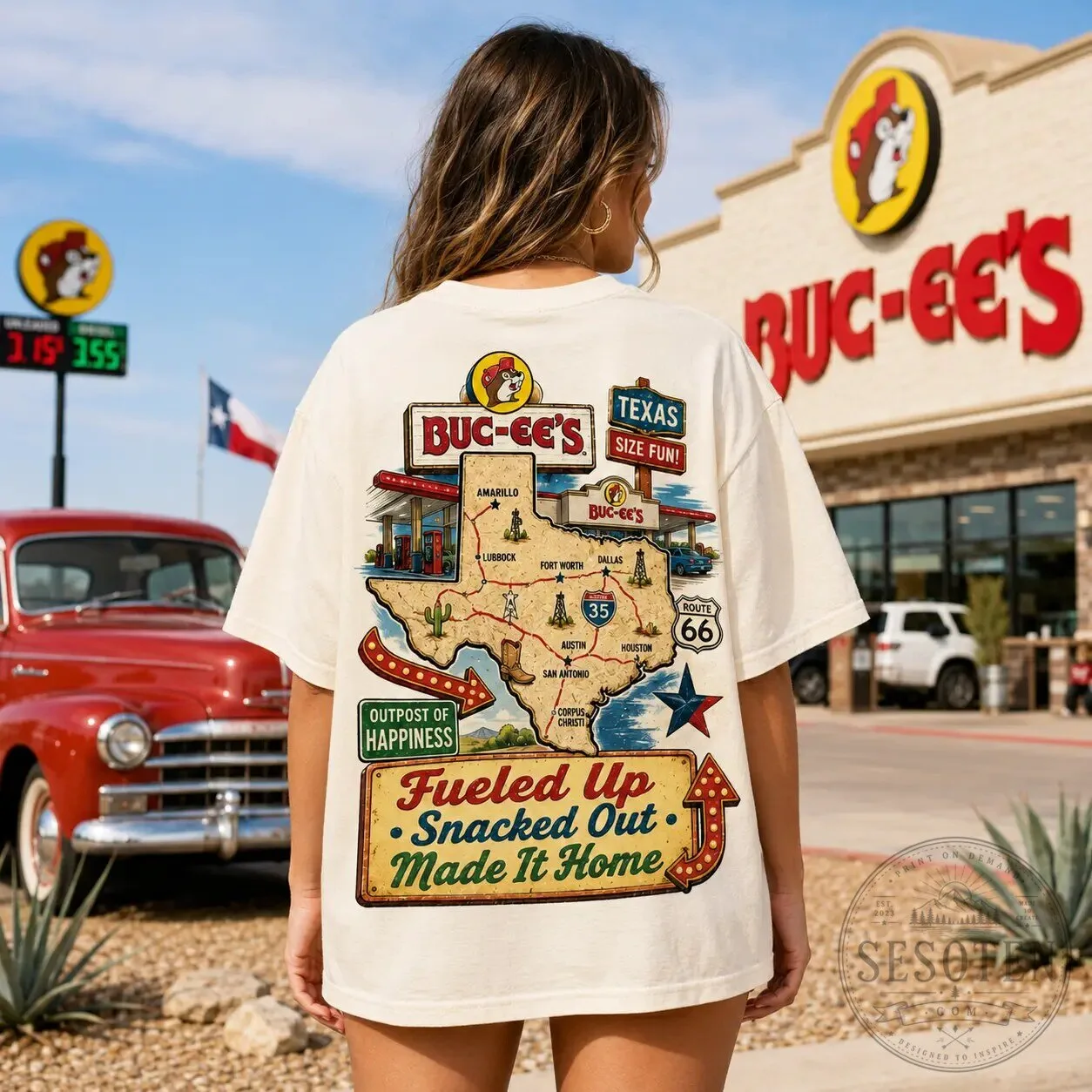 Buc-ee's Texas Road Trip I Survived My Trip to Buc-ee's T-Shirt 13 Buc-ee