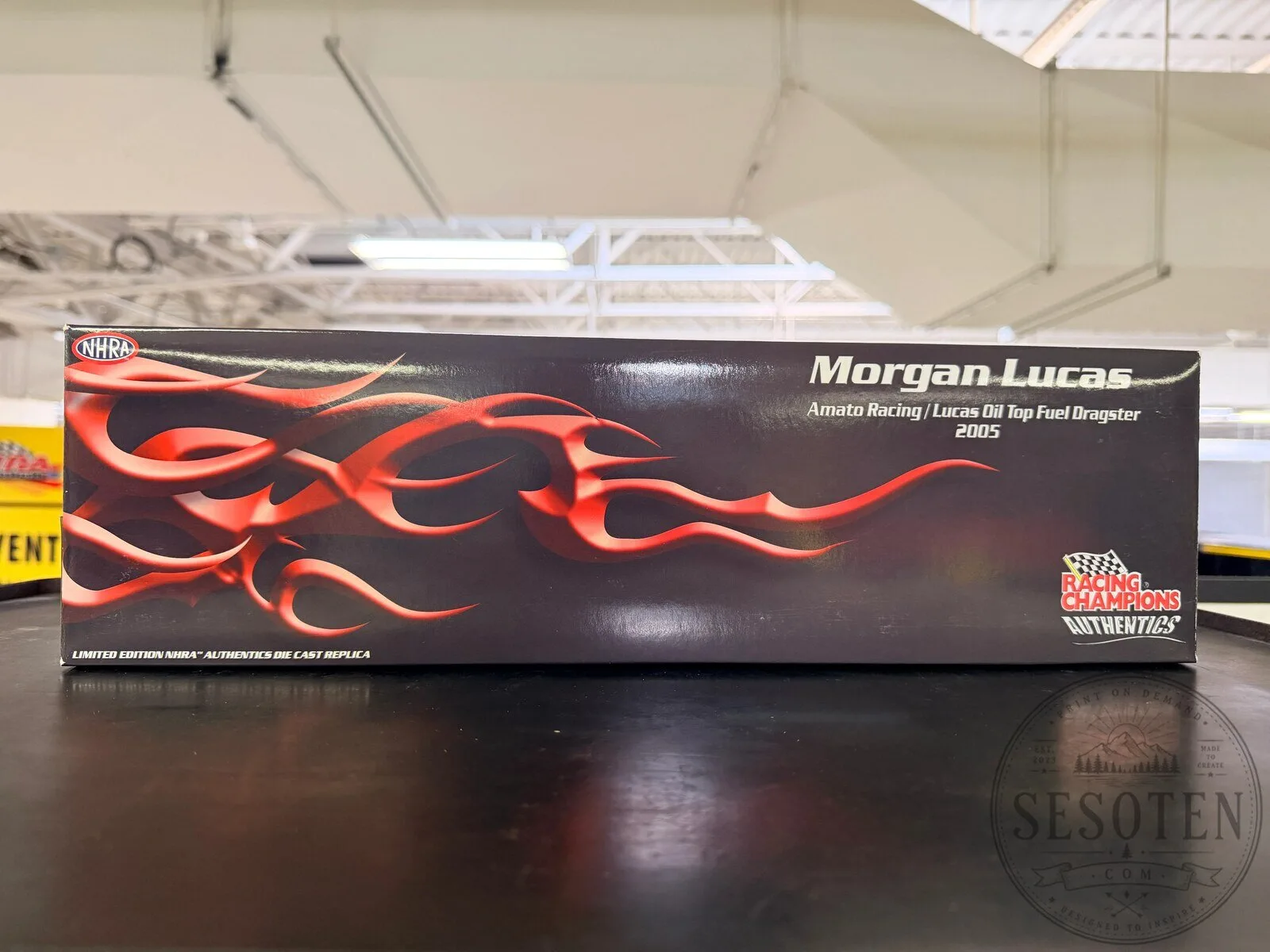 Morgan Lucas Lucas Oil Top Fuel Dragster 2005 Racing Champions Authentics Diecast Car 11 Morgan Lucas Lucas Oil Top Fuel Dragster 2005 Racing Champions Authentics Diecast Car