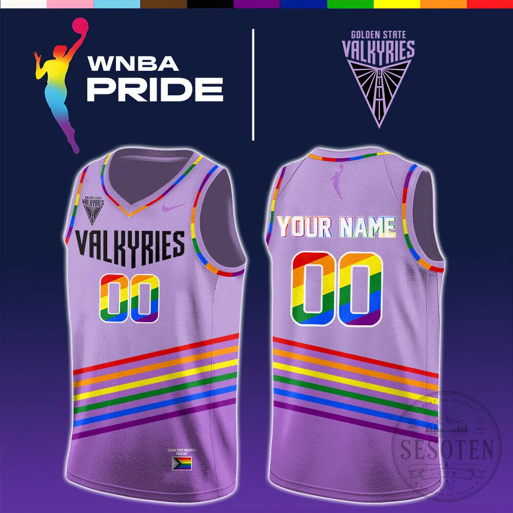 WNBA Pride Basketball Jersey by Golden State Valkyries