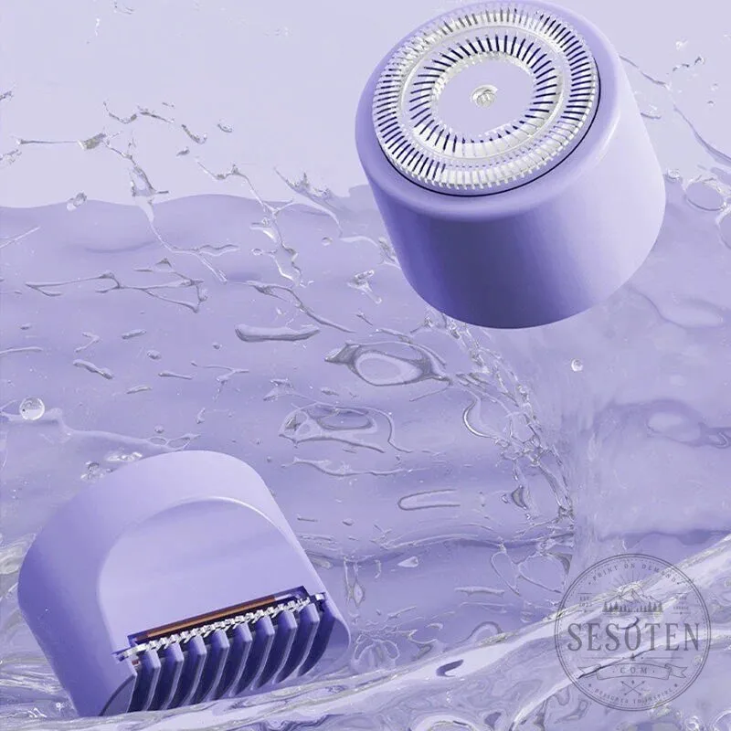 Women's Cordless Electric Razor for Painless Hair Removal on Face, Legs, Armpits 18 Women